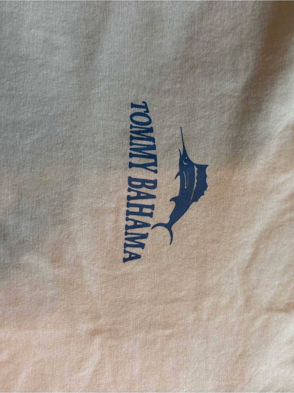 Tommy Bahama White Tshirt Goldendoodle Fast and Furriest - Picture 3 of 5